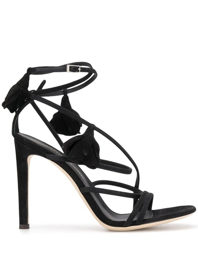 Shop Giuseppe Zanotti Danse Du Feu 105mm Sandals In Black