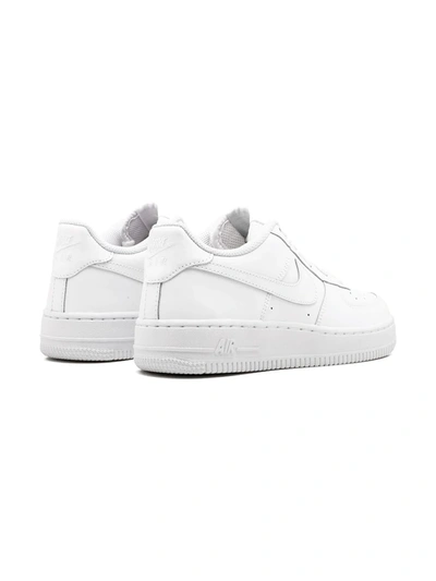 Shop Nike Air Force 1 "white On White" Sneakers