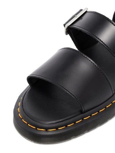 Shop Rick Owens X Dr.martens Open-toe Sandals In Black