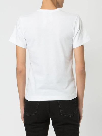Comme Des Garçons Play T-shirt-xs Nd Comme Des Garcons Play Female In White