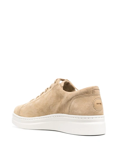 Shop Camper Runner Up Lace-up Sneakers In Neutrals