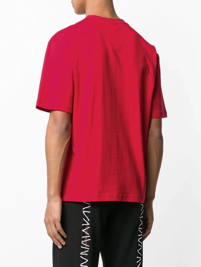 Shop Ktz Mountain Letter T-shirt In Red