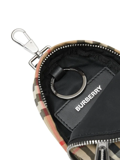 Burberry Beige Vintage Check Charm Keychain – BlackSkinny