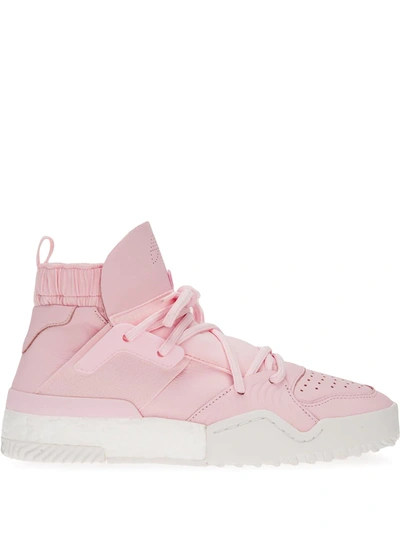 Adidas Originals By Alexander Wang X Alexander Wang Bball Sneakers In Pink  | ModeSens