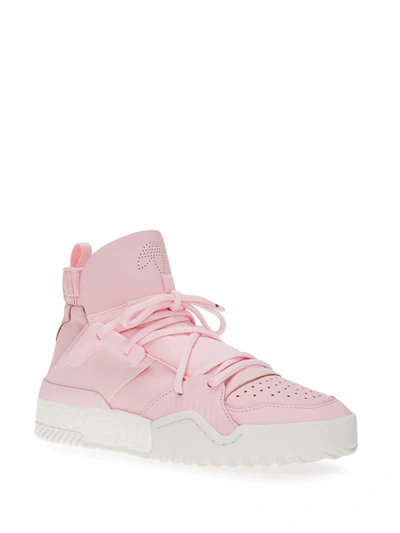 Shop Adidas Originals By Alexander Wang X Alexander Wang Bball Sneakers In Pink