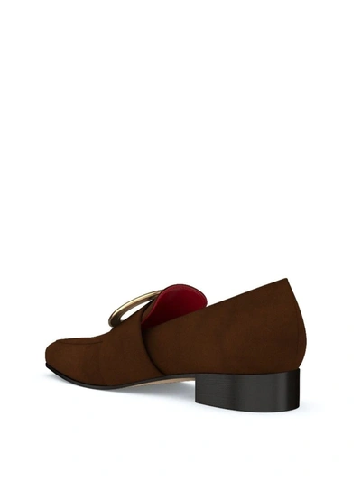 Shop Dorateymur Customisable Harput Loafers In Brown