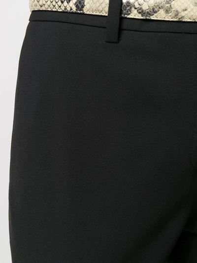 Shop Theory High Rise Tailored Trousers In Black
