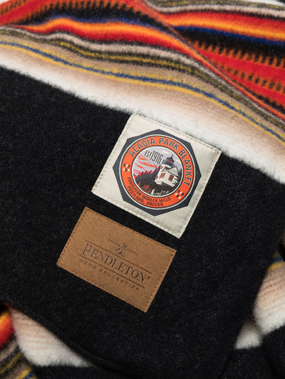 Shop Pendleton Acadia National Park Wool Blanket In Black