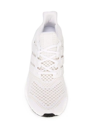 Shop Adidas Originals Ultraboost M "core White" Sneakers