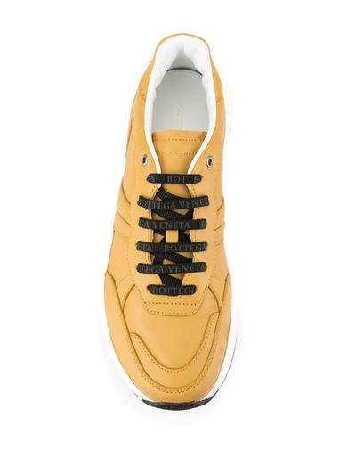 Shop Bottega Veneta Speedster Low-top Sneakers In Yellow