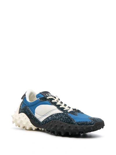 Shop Eytys Fugu Spiked Sneakers In Blue