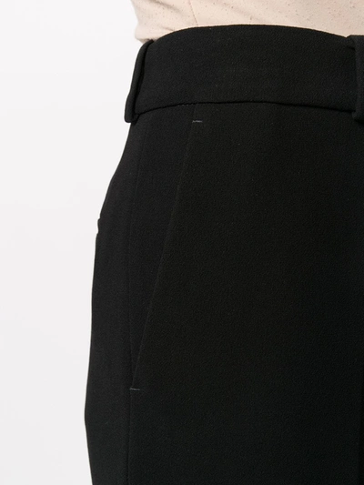 Shop Mulberry Elisabeth Cropped Trousers In Black