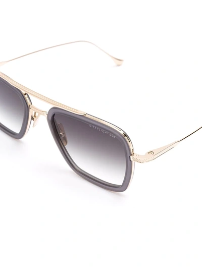 Dita Eyewear Flight 006 Sunglasses In Gold