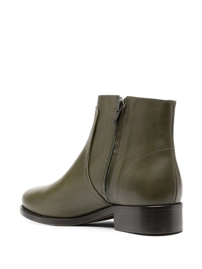 Shop Tila March Alabama Ankle Boots In Green