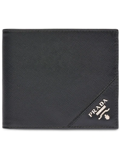 Shop Prada Bifold Wallet In Black