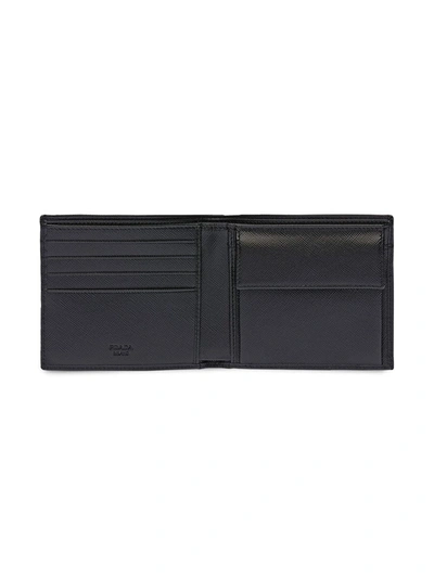 Shop Prada Bifold Wallet In Black