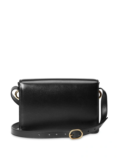 Shop Gucci Gg Ring Shoulder Bag In Black