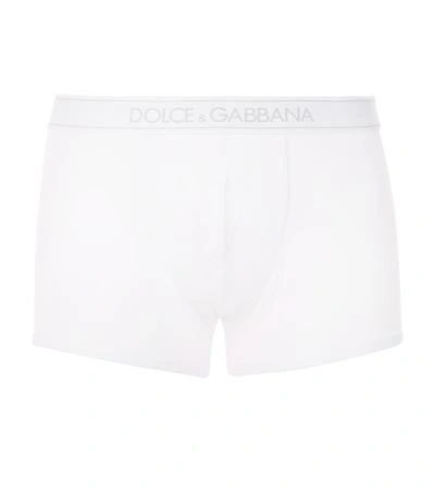 Dolce & Gabbana Logo Boxer Briefsunderw In White