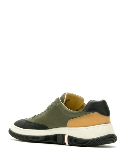 Shop Osklen Hybrid Tennis Sneakers In Green