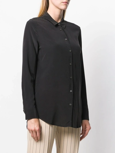 Shop Equipment Essential Silk Shirt In Black