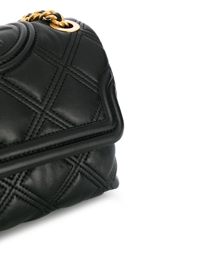 Shop Tory Burch Quilted Crossbody Bag In Black