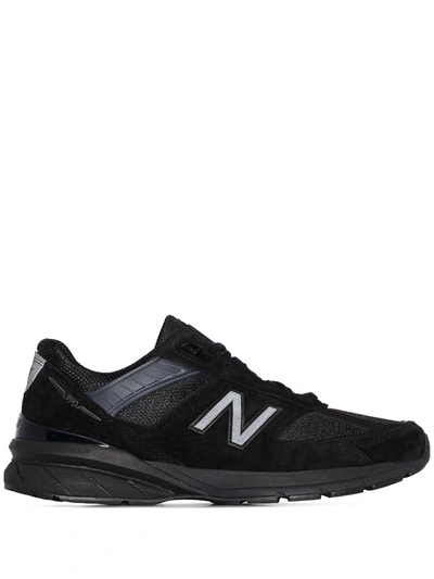 Shop New Balance 990 Lace-up Sneakers In Black