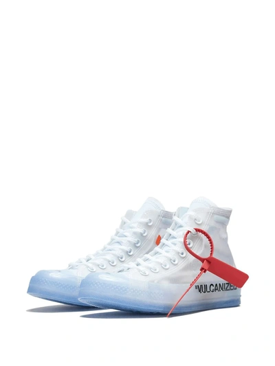 Converse X Off white Chuck 70 High top Sneakers ModeSens