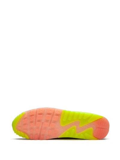 Nike Air Max 90 Lx "denim Leopard Print" Sneakers In Green