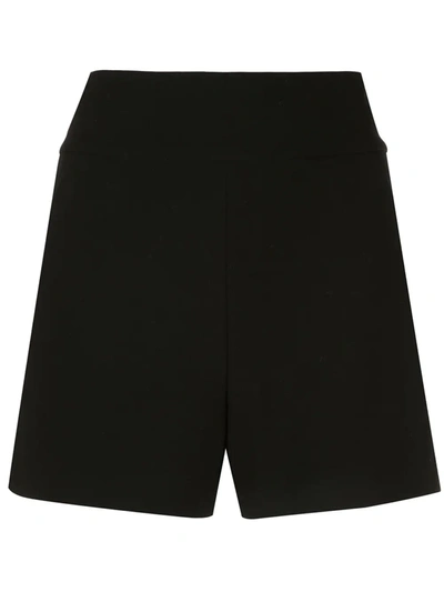 Shop Alice And Olivia Donald High-waist Shorts In Black