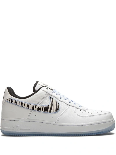 Shop Nike Air Force 1 07 Qs "south Korea" Sneakers In White