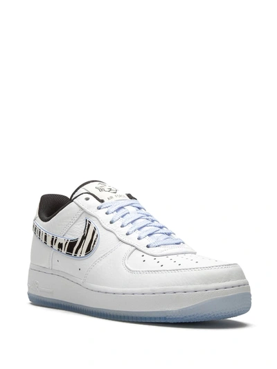 Shop Nike Air Force 1 07 Qs "south Korea" Sneakers In White