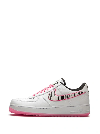 Shop Nike Air Force 1 07 Qs "south Korea" Sneakers In White