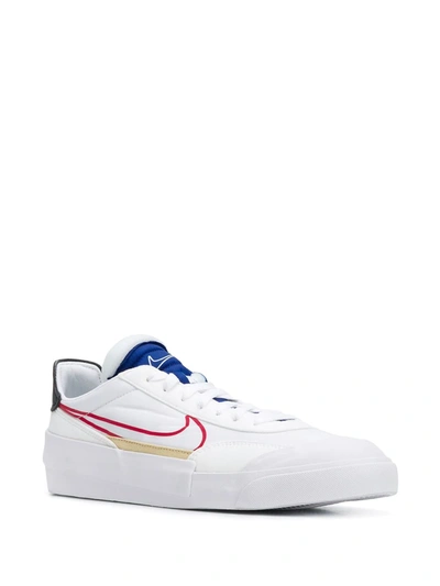 Shop Nike Low Top Drop-type Sneakers In White