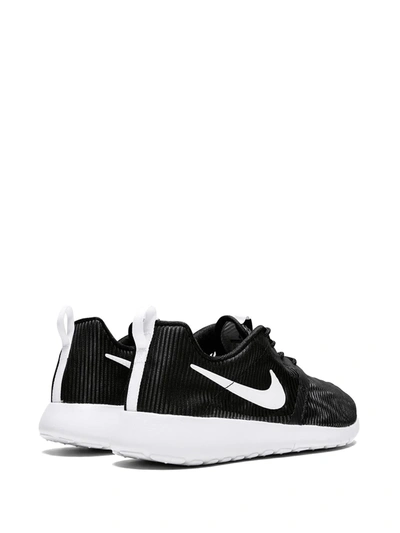 Shop Nike Roshe One Flight Weight Sneakers In Black