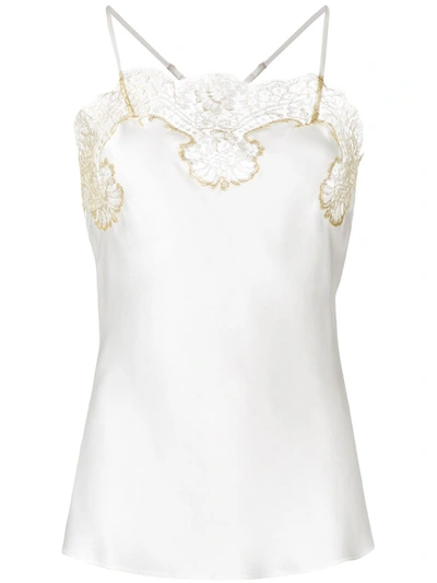 Shop Gilda & Pearl Gina Camisole Top In White