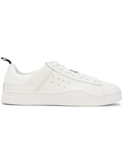 Shop Diesel S-clever Low Sneakers In White