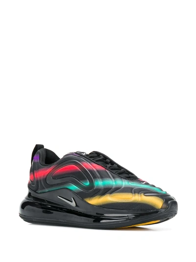 Nike Rainbow Black Max 720 Sneakers ModeSens