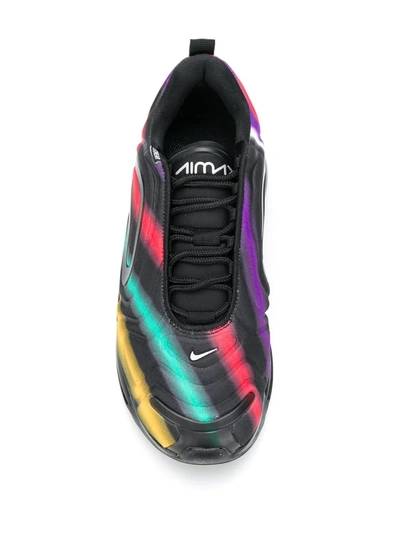 Nike Rainbow Black Air Max 720 Sneakers | ModeSens