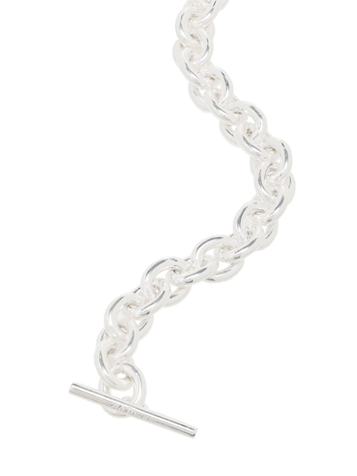 Shop All Blues Sterling Silver Chain-link Necklace