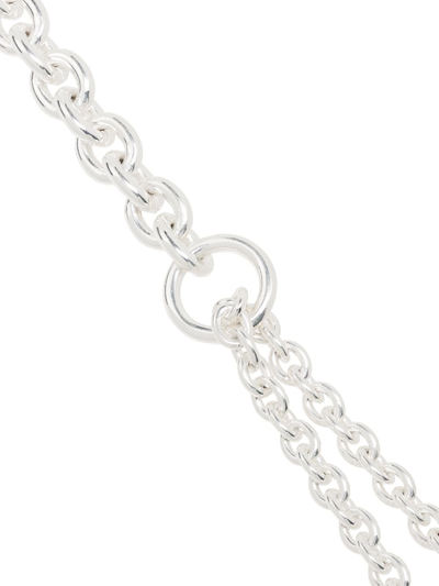 Shop All Blues Sterling Silver Chain-link Necklace