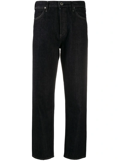 Shop Jil Sander Straight-leg Jeans In Black