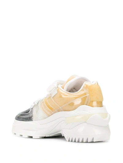 MAISON MARGIELA RETRO FIT SNEAKERS - 黄色