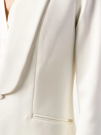 Shop Styland Shawl Lapel Blazer In White