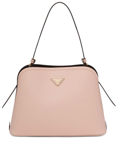 Shop Prada Matinee Small Handbag In Pink