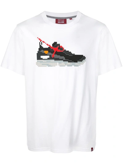 Mostly Heard Rarely Seen 8-bit Black Gear T-shirt In White | ModeSens