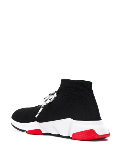 BALENCIAGA SPEED LACE-UP SNEAKERS - 黑色