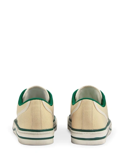 Shop Gucci Tennis 1977 Low-top Sneakers In Neutrals