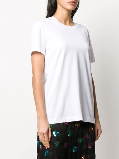 Shop Dolce & Gabbana Logo Tag Short-sleeved T-shirt In White