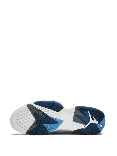 Shop Jordan Air  7 Retro "french Blue" Sneakers In White