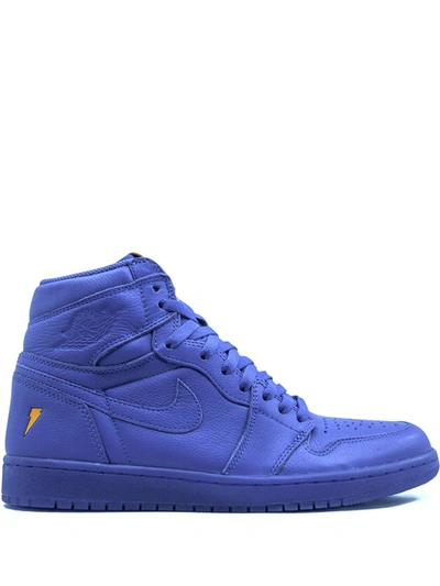 Shop Jordan Air  1 Retro Hi Og G8rd "rush Violet" Sneakers In Blue